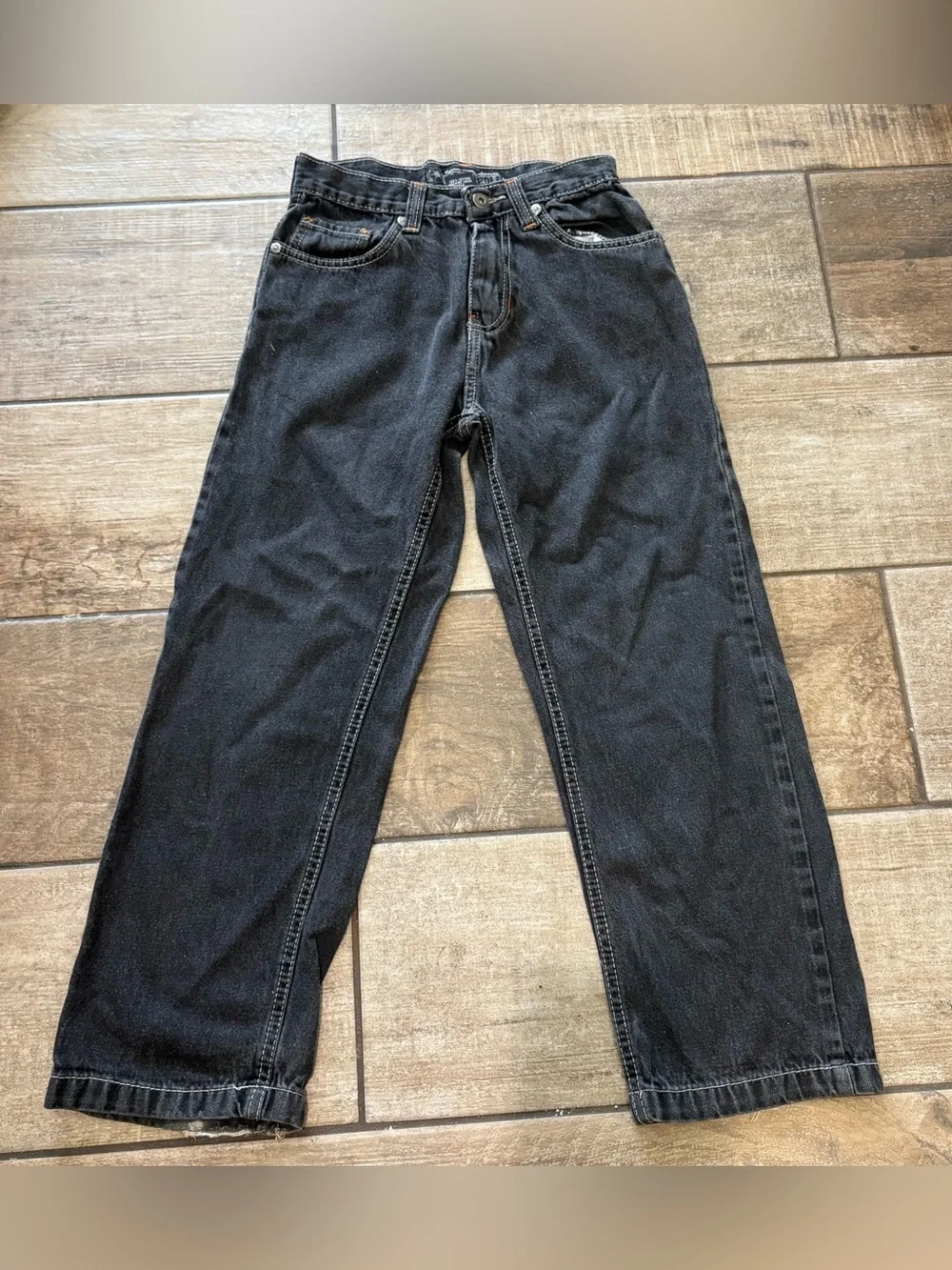 Vintage Y2K Southpole Denim Jeans Boys Youth 10 Baggy Dark Wash